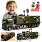 Pull-Back Alloy Command Truck Spielzeug