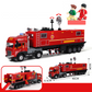 Pull-Back Alloy Command Truck Spielzeug