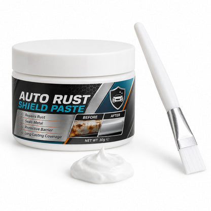 Reparaturpaste gegen Rost an Autokarosserien