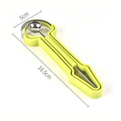 🎁 50% RABATT! 🔪🍈Kreiere essbare Kunstwerke! – Profi-Set mit Melonenausstecher & V-Messer – scharfe Edelstahlklingen für perfekte Obstplatten 🍉🔪✨