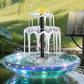 Solarbetriebene Springbrunnenpumpe für Gartenteich