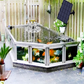 Solarbetriebene Springbrunnenpumpe für Gartenteich