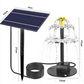 Solarbetriebene Springbrunnenpumpe für Gartenteich