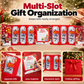 🎄 50% RABATT! ✨ Festlicher Geldgeschenk-Kartenhalter für Weihnachten – mit Fächern, Grußbereich & Schleifenumschlag 💌