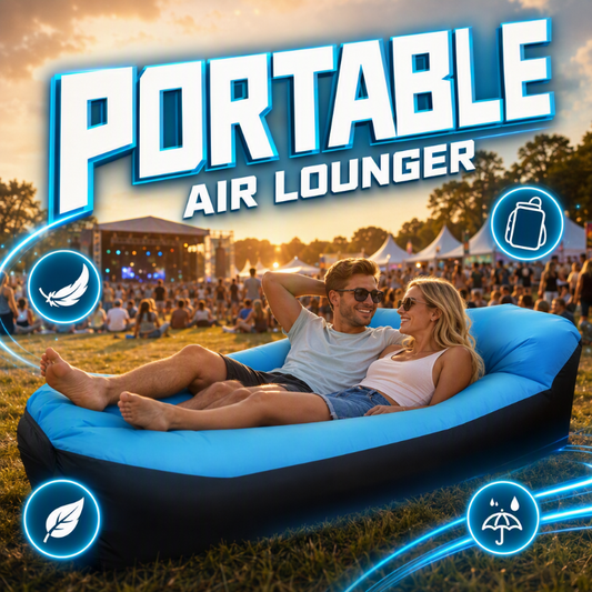 Tragbare aufblasbare Outdoor-Liege Luftsofa