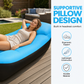 Tragbare aufblasbare Outdoor-Liege Luftsofa