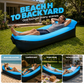 Tragbare aufblasbare Outdoor-Liege Luftsofa