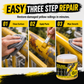 🟨 Reparaturpaste für Metallgeländer | Pinselset