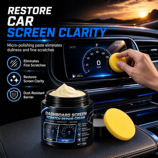 🚗 BEGRENZTES ANGEBOT 50 % RABATT! 🔥 Kratzer-Reparaturcreme für Armaturenbrett & Mittelkonsole