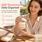 ✨Hot Sale 50% OFF🔥360° Rotierender Mehrfach-Pillenorganizer
