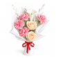 3D-gedruckter skulpturaler Blumenstrauß