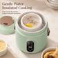 Mehrfachfunktionaler Mini-Elektrischer Slow Cooker und Eintopf mit voreingestelltem Timer