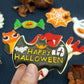 10PCS Edelstahl Halloween-Keksausstecher