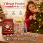 24-Tage-Weihnachts-Countdown-Anhänger – Bastelset zum Selbermachen