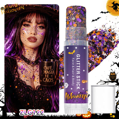 Halloween Drehbody-Glitter-Stick