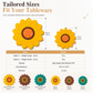Sunflower- und Lotusform, verdickte, hitzebeständige Tischsets und Untersetzer