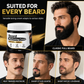 🧔JETZT 50 % RABATT! Natürliche schwarze Bartfärbecreme für Männer – Sanfte Holzkohle-Bart-Schwärzungscreme, Graubart-Abdeckung, pflegende Formel mit Applikatorbürste für den Heimgebrauch