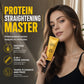 Protein-Haar-Glättungscreme mit integriertem Styling-Kamm