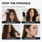 Protein-Haar-Glättungscreme mit integriertem Styling-Kamm