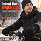 Elektrisch beheizte Handschuhe für Männer und Frauen Winterwarm Touchscreen-Thermohandschuhe für Motorradfahren, Skifahren und Outdoor-Sport