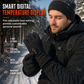 Elektrisch beheizte Handschuhe für Männer und Frauen Winterwarm Touchscreen-Thermohandschuhe für Motorradfahren, Skifahren und Outdoor-Sport