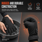 Elektrisch beheizte Handschuhe für Männer und Frauen Winterwarm Touchscreen-Thermohandschuhe für Motorradfahren, Skifahren und Outdoor-Sport