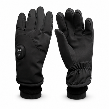 Elektrisch beheizte Handschuhe für Männer und Frauen Winterwarm Touchscreen-Thermohandschuhe für Motorradfahren, Skifahren und Outdoor-Sport