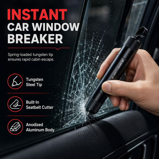 Mini tragbarer Autosicherheitshammer und Fensterbrecher
