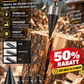 🔥50 % Rabatt🔥Schluss mit der Axt! Holzspaltbohrer für Bohrmaschine – schnell, mühelos & kraftsparend