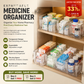 🔥 Transparenter Teleskop-Medizin-Organizer — Ausziehbar, perfekt für einen ordentlichen Medizinschrank 💊🗄️